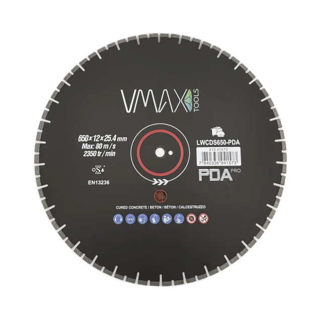 Disques diamant pour scies de sol LWCDS-PDA 650mm – Vue 1