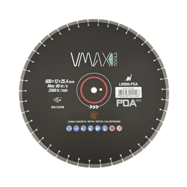 Disques diamant pour scies de sol LW-PDA 600mm – Vue 1