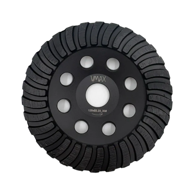 Mola diamantata a tazza ALU Turbo WHEEL per smerigliatrice angolare 125mm – Vista 1
