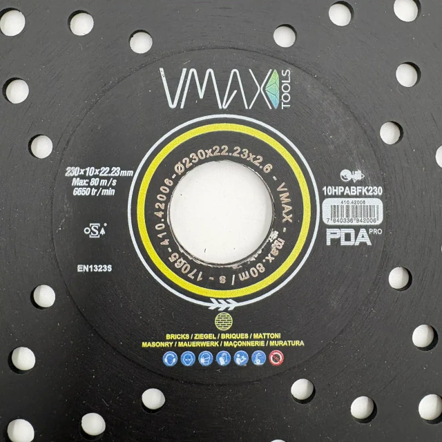Universal diamond cutting blades for angle grinders 230 mm – View 3