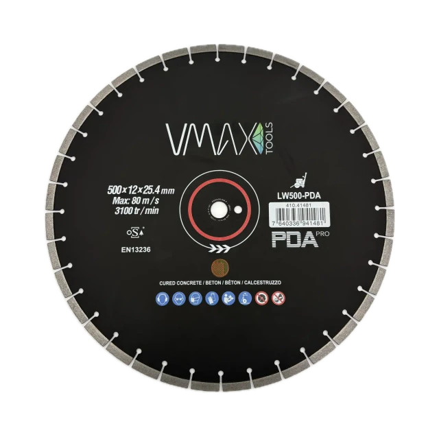Dischi diamantati per tagliasuolo LW-PDA 500mm – Vista 1