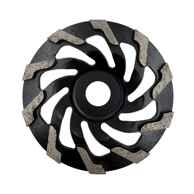 Meule assiette diamantée FLGP pour meuleuse d’angle 125mm – Vue 1