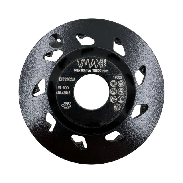 Meule boisseau diamantée TGP pour meuleuse d’angle 100mm – Vue 3