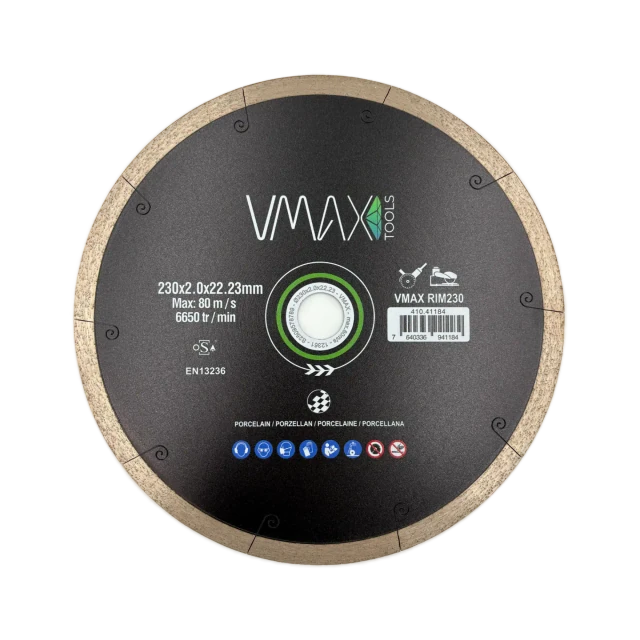 Diamond cutting blades for angle grinders RIM 230mm – View 1