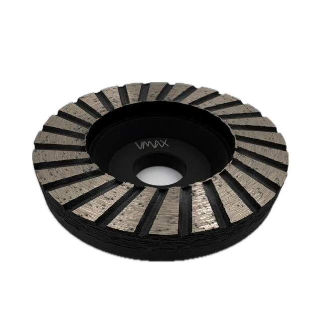 Diamond grinding cup wheel ALU Turbo for angle grinders 100mm – View 2