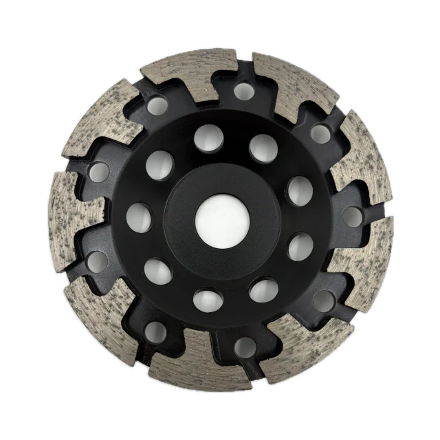 Meule boisseau diamantée TSGR pour meuleuse d’angle 125mm – Vue 1