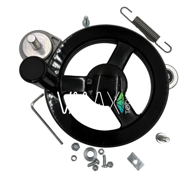 Handwheel set for PRIME – without cable / wire rope – View 1