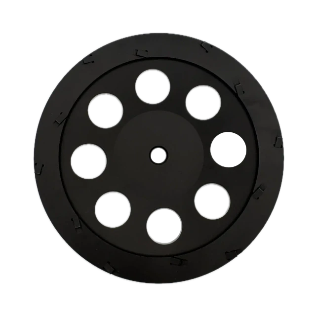 PCD diamond cup grinding wheel for angle grinders 180mm M14 – View 1