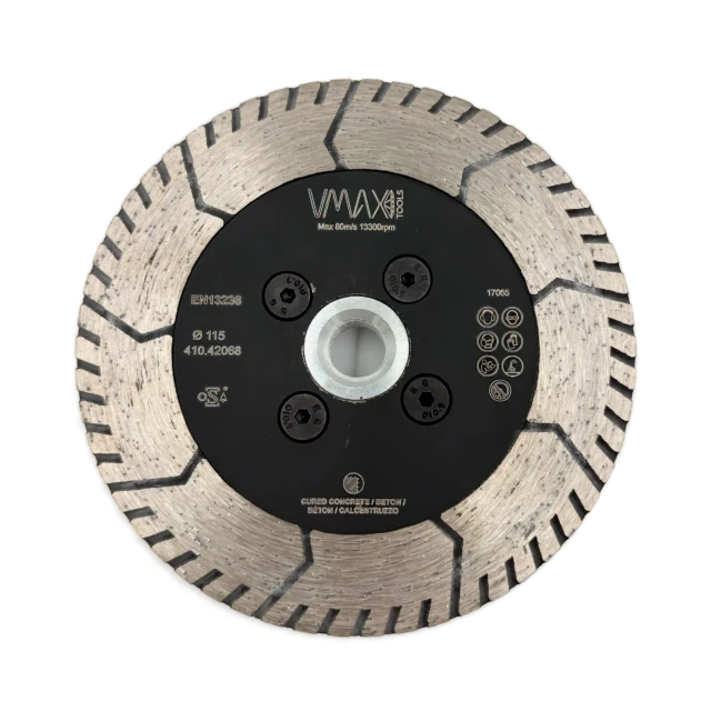 Disques diamant pour meuleuses d’angle avec flasque M14 115 mm – Vue 1