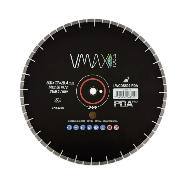 Disques diamant pour scies de sol LWCDS-PDA 500mm – Vue 1