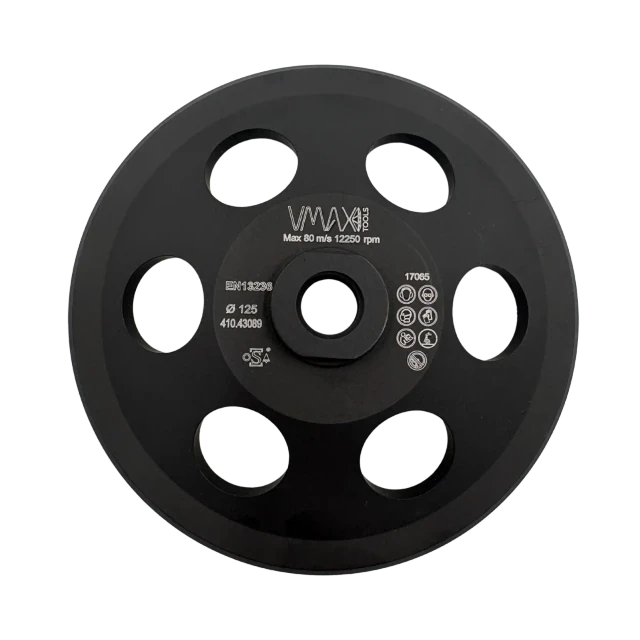 Mola a tazza diamantata PKD per smerigliatrice angolare 125mm M14 – Vista 3