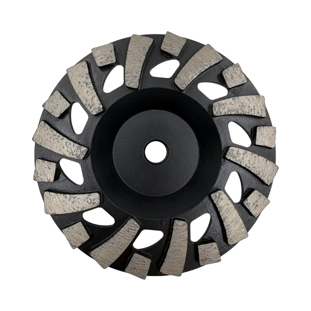 TGP diamond grinding cup wheel for angle grinders 125mm M14 – View 1