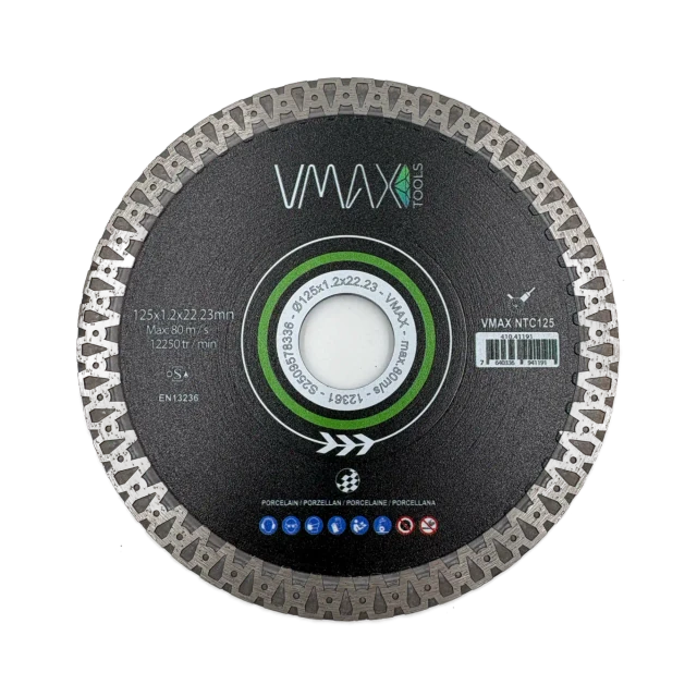 Disques diamant pour meuleuses d’angle NTC 125mm – Vue 1
