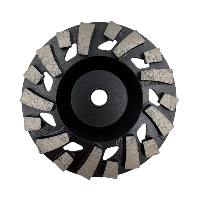 TGP diamond grinding cup wheel for angle grinders 100mm M14 – View 1
