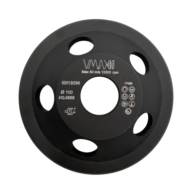 Meule boisseau diamant PKD pour meuleuse d’angle 100mm – Vue 3