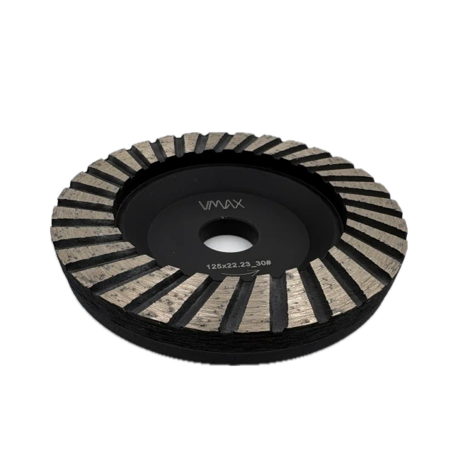 Diamond grinding cup wheel ALU Turbo for angle grinders 125mm – View 2