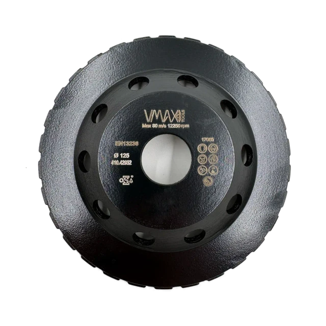 TW diamond grinding cup wheel for angle grinders 125mm – View 3